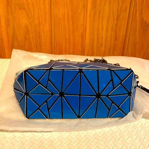 Royal Blue Emilio Pepe Italy Purse/Clutch - Picture 4 of 9